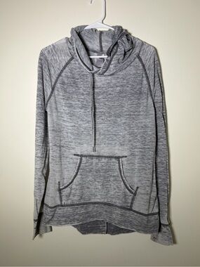 Te Verde Women’s Medium Gray Hooded Pullover Sweater